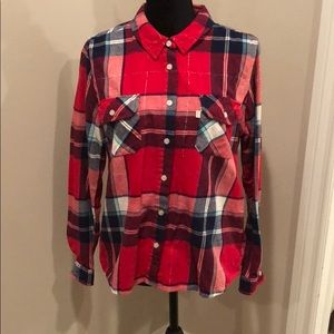 Look-at-Me Levi’s button down shirt, thin flannel.